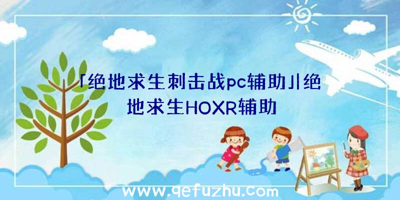 「绝地求生刺击战pc辅助」|绝地求生HOXR辅助